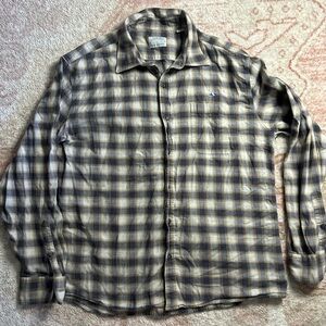 Fish Hippie Rumfront Plaid Button-Up Shirt
